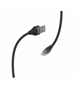 كيبل اوي مقاس 2 متر  تيب سي  قماش لون اسود 